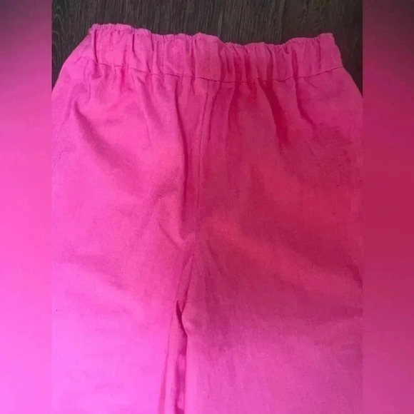By Olala Women’s Wide Leg Pull Over Elastic Waist Pants Sz S - Picture 5 of 13